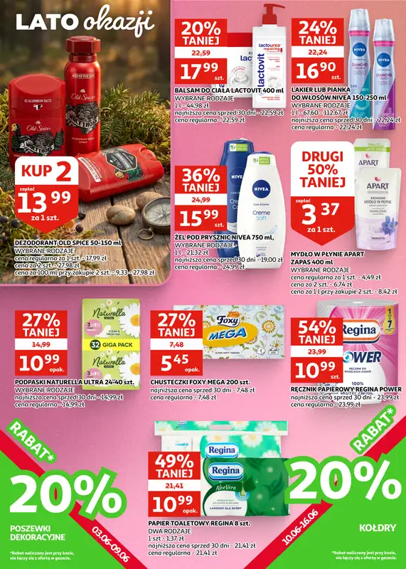 Auchan - gazetka promocyjna Gazetka Zielona Góra | Kierunek wakacje od środy 03.06 do wtorku 16.06 - strona 27