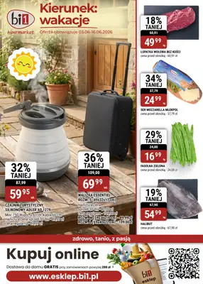 bi1 - gazetka promocyjna Gazetka Bielsko-Biała | Kierunek wakacje od środy 03.06 do wtorku 16.06