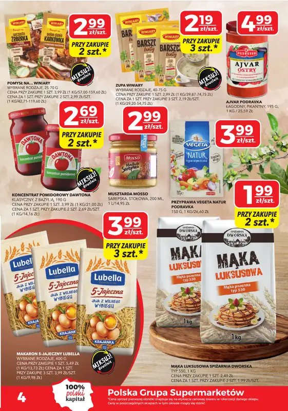 Top Market - gazetka promocyjna Gazetka od wtorku 02.06 do niedzieli 14.06 - strona 4