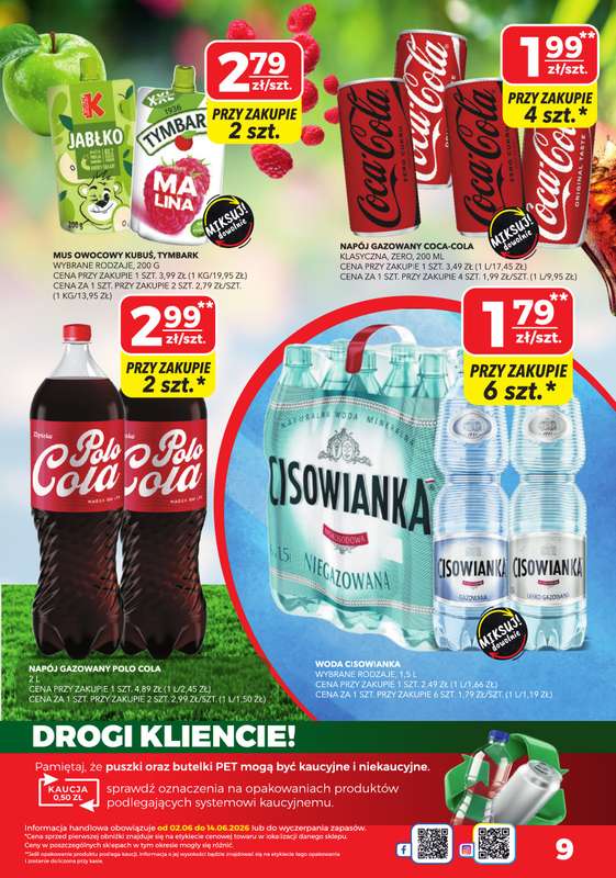 Top Market - gazetka promocyjna Gazetka od wtorku 02.06 do niedzieli 14.06 - strona 9