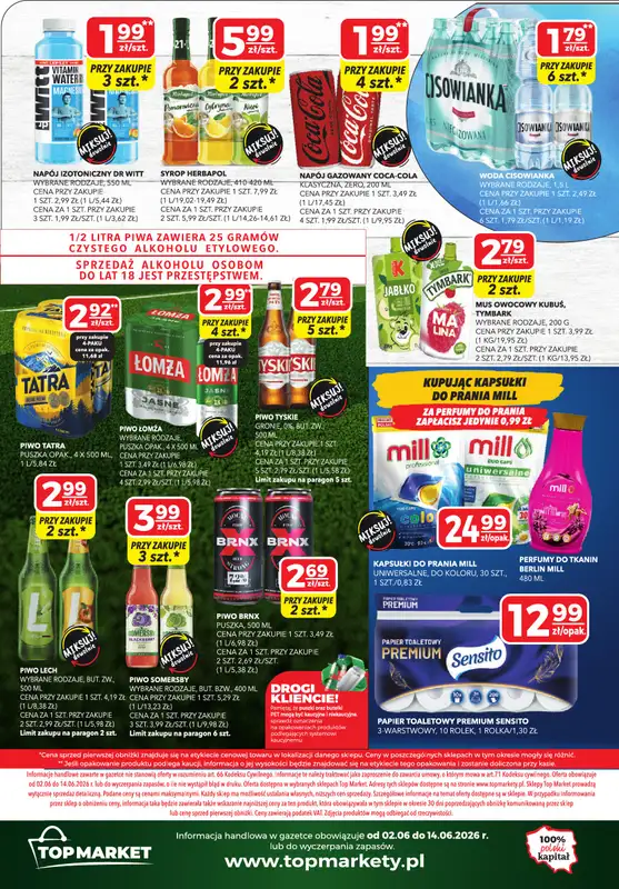 Top Market - gazetka promocyjna Gazetka od wtorku 02.06 do niedzieli 14.06 - strona 4