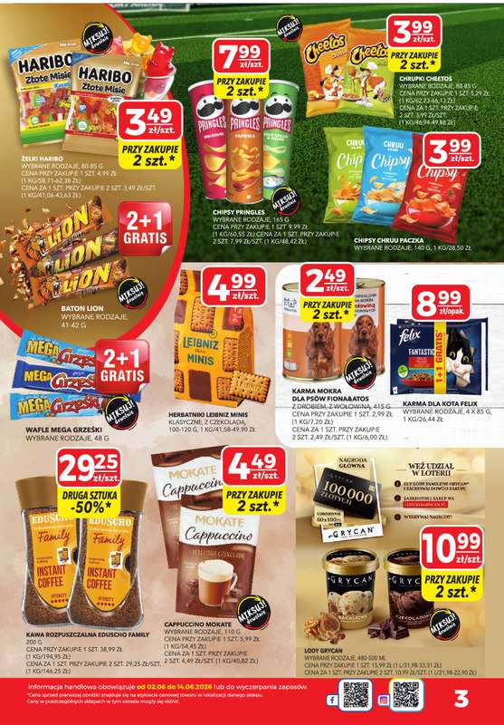 Top Market - gazetka promocyjna Gazetka od wtorku 02.06 do niedzieli 14.06 - strona 3