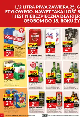 Twój Market - gazetka promocyjna Gazetka od wtorku 02.06 do wtorku 09.06 - strona 32