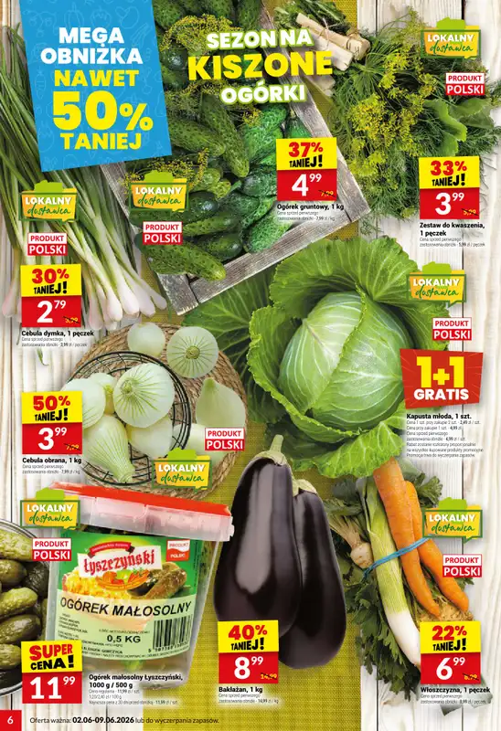 Twój Market - gazetka promocyjna Gazetka od wtorku 02.06 do wtorku 09.06 - strona 6