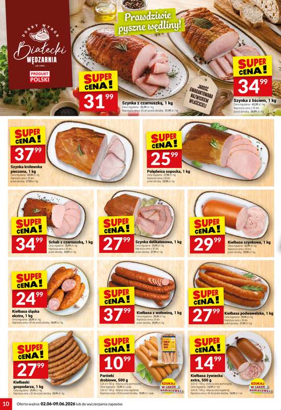 Twój Market - gazetka promocyjna Gazetka od wtorku 02.06 do wtorku 09.06 - strona 10