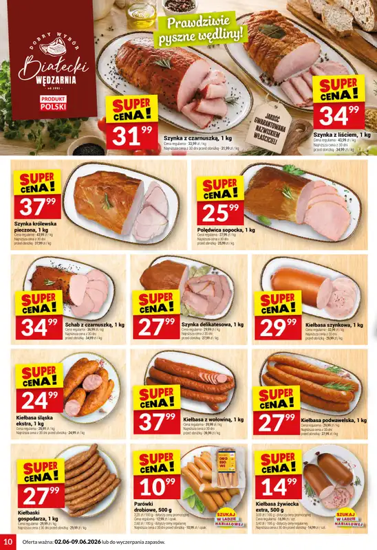 Twój Market - gazetka promocyjna Gazetka od wtorku 02.06 do wtorku 09.06 - strona 10