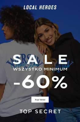 Top Secret - gazetka promocyjna Local Heroes SALE: min. -60% zniżki! od wtorku 02.06 do poniedziałku 15.06