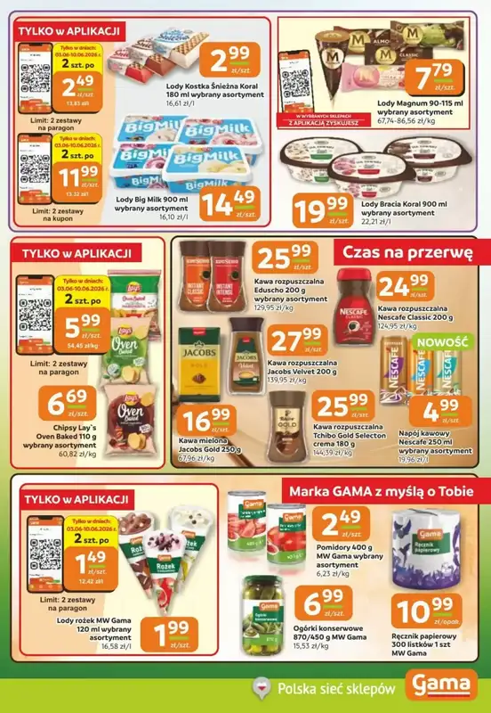 Gama - gazetka promocyjna Gazetka od wtorku 02.06 do wtorku 16.06 - strona 5