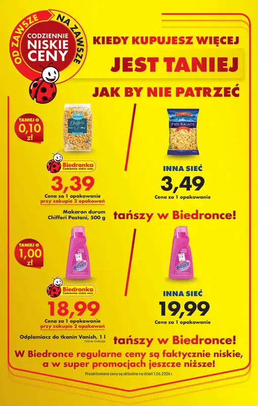 Biedronka - gazetka promocyjna Od poniedziałku od poniedziałku 01.06 do soboty 06.06 - strona 19