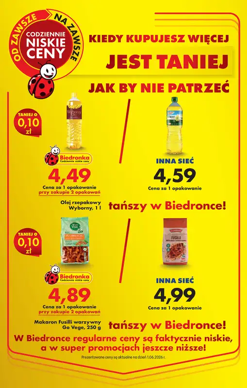 Biedronka - gazetka promocyjna Od poniedziałku od poniedziałku 01.06 do soboty 06.06 - strona 18