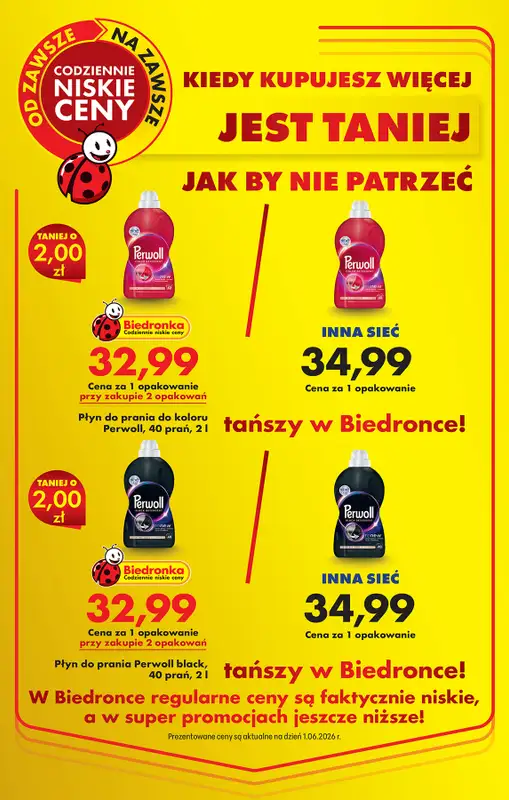 Biedronka - gazetka promocyjna Od poniedziałku, Z ladą tradycyjną od poniedziałku 01.06 do soboty 06.06 - strona 20