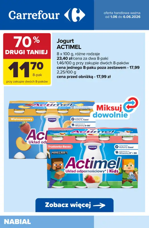 Carrefour - gazetka promocyjna SUPER okazje! od wtorku 02.06 do soboty 06.06 - strona 2