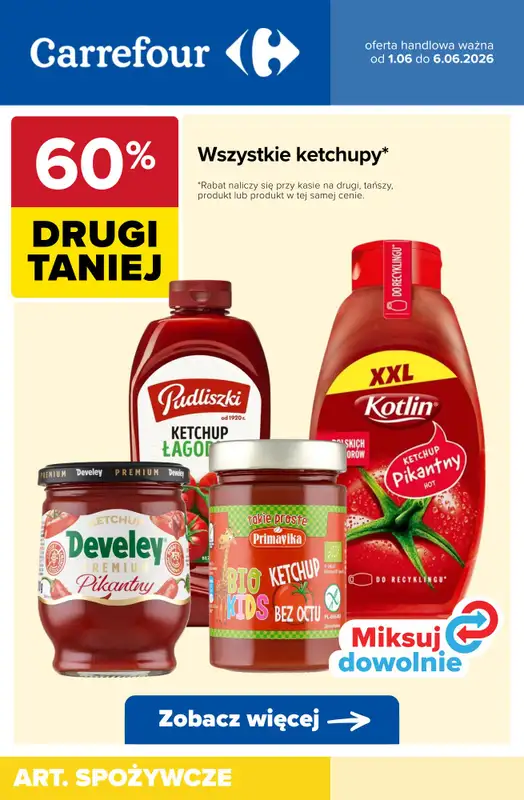 Carrefour - gazetka promocyjna SUPER okazje! od wtorku 02.06 do soboty 06.06 - strona 10