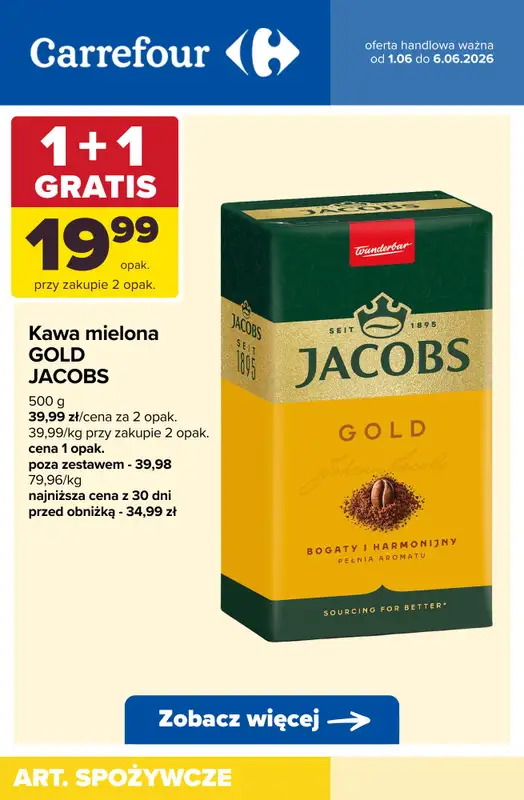 Carrefour - gazetka promocyjna SUPER okazje! od wtorku 02.06 do soboty 06.06 - strona 4