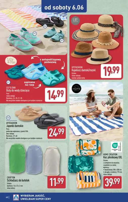 Aldi - gazetka promocyjna Pełny katalog! od poniedziałku 01.06 do soboty 06.06 - strona 40