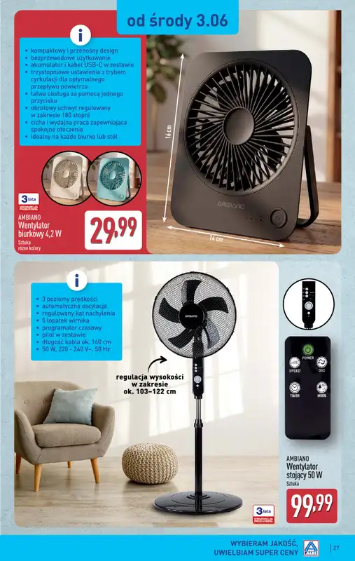 Aldi - gazetka promocyjna Pełny katalog! od poniedziałku 01.06 do soboty 06.06 - strona 27