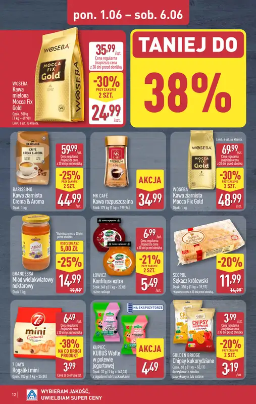Aldi - gazetka promocyjna Pełny katalog! od poniedziałku 01.06 do soboty 06.06 - strona 12