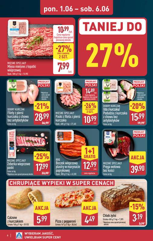 Aldi - gazetka promocyjna Pełny katalog! od poniedziałku 01.06 do soboty 06.06 - strona 6