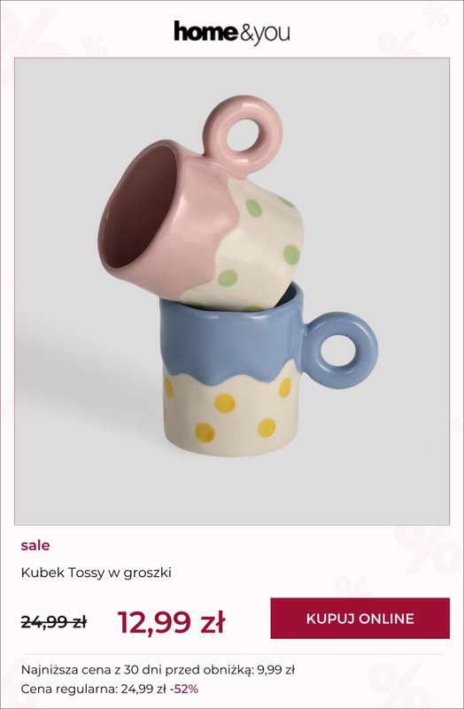 home&you - gazetka promocyjna SALE do 39,99 zł od wtorku 02.06 do poniedziałku 15.06 - strona 2