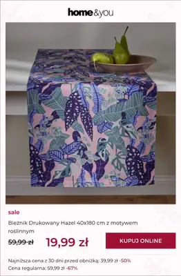 home&you - gazetka promocyjna SALE do 39,99 zł od wtorku 02.06 do poniedziałku 15.06 - strona 4