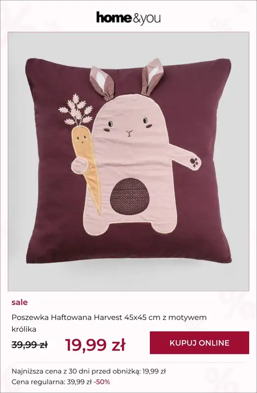 home&you - gazetka promocyjna SALE do 39,99 zł od wtorku 02.06 do poniedziałku 15.06 - strona 6