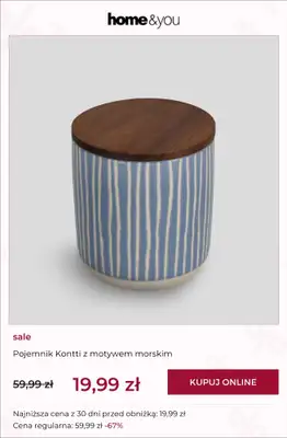 home&you - gazetka promocyjna SALE do 39,99 zł od wtorku 02.06 do poniedziałku 15.06 - strona 5