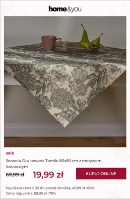 home&you - gazetka promocyjna SALE do 39,99 zł od wtorku 02.06 do poniedziałku 15.06 - strona 12