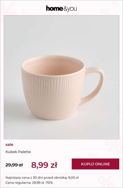 home&you - gazetka promocyjna SALE do 39,99 zł od wtorku 02.06 do poniedziałku 15.06 - strona 7