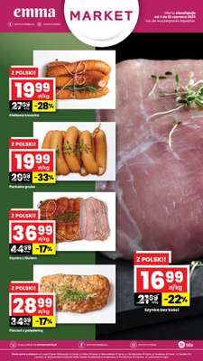 emma MARKET - gazetka promocyjna Plakaty promocyjne od czwartku 04.06 do środy 10.06