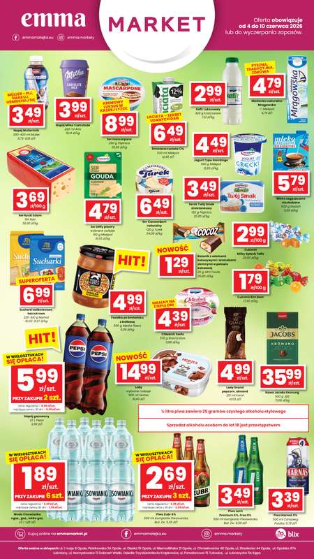 emma MARKET - gazetka promocyjna Plakaty promocyjne od czwartku 04.06 do środy 10.06 - strona 2