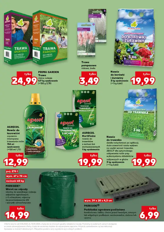 Kaufland - gazetka promocyjna Oferta Kaufland - Ogród od środy 03.06 do środy 10.06 - strona 3