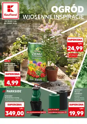 Kaufland - gazetka promocyjna Oferta Kaufland - Ogród od środy 03.06 do środy 10.06