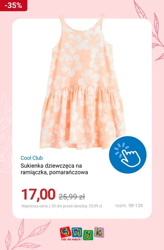 Smyk - gazetka promocyjna Wiosenna wyprzedaż do -50% od wtorku 02.06  - strona 15