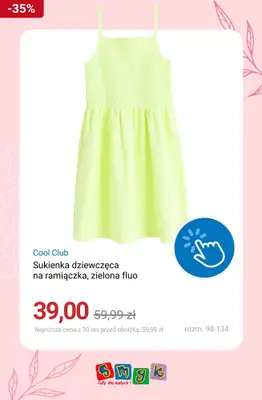 Smyk - gazetka promocyjna Wiosenna wyprzedaż do -50% od wtorku 02.06  - strona 7