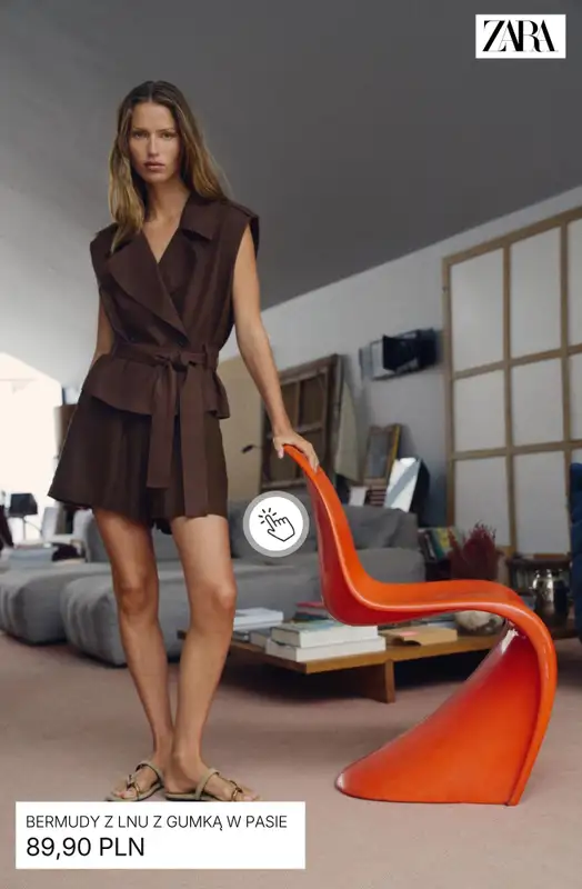 Zara - gazetka promocyjna Kolekcja lniana dla niej od wtorku 02.06  - strona 3