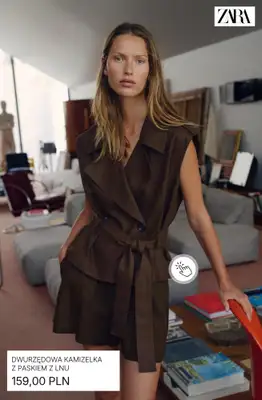 Zara - gazetka promocyjna Kolekcja lniana dla niej od wtorku 02.06  - strona 2