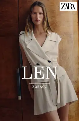 Zara - gazetka promocyjna Kolekcja lniana dla niej od wtorku 02.06 