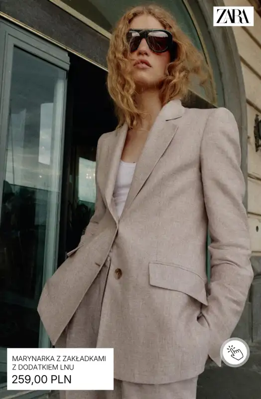 Zara - gazetka promocyjna Kolekcja lniana dla niej od wtorku 02.06  - strona 6