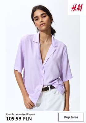 H&M - gazetka promocyjna Koszule damskie od wtorku 02.06  - strona 2