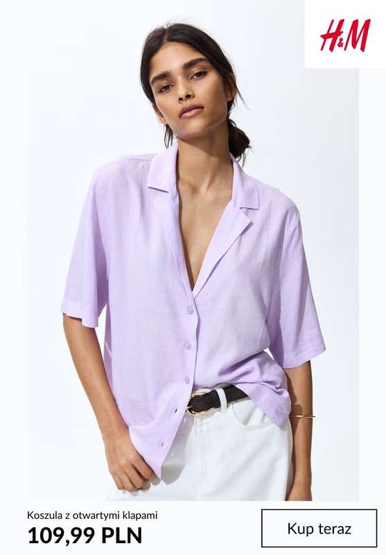 H&M - gazetka promocyjna Koszule damskie od wtorku 02.06  - strona 2
