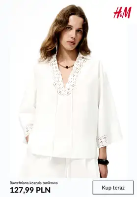 H&M - gazetka promocyjna Koszule damskie od wtorku 02.06  - strona 4