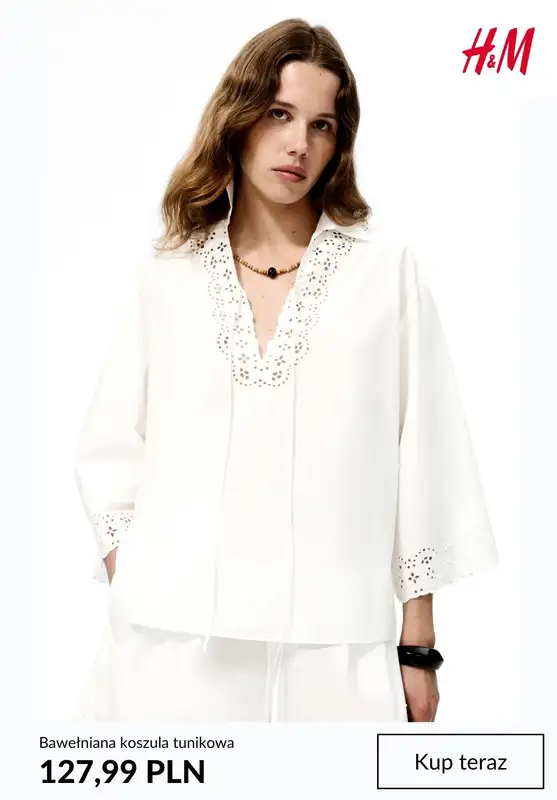 H&M - gazetka promocyjna Koszule damskie od wtorku 02.06  - strona 4