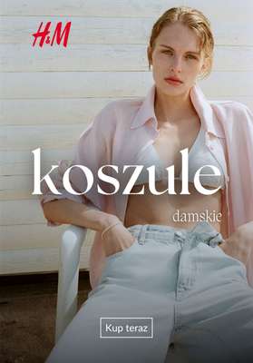 H&M - gazetka promocyjna Koszule damskie od wtorku 02.06 