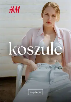 H&M - gazetka promocyjna Koszule damskie od wtorku 02.06 