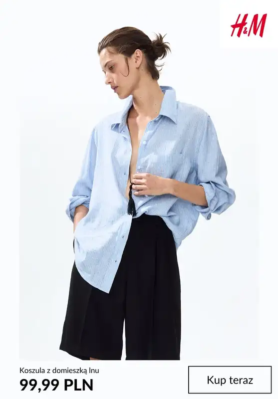 H&M - gazetka promocyjna Koszule damskie od wtorku 02.06  - strona 7