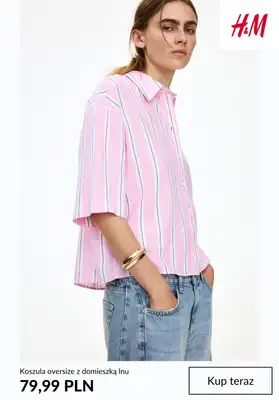 H&M - gazetka promocyjna Koszule damskie od wtorku 02.06  - strona 6