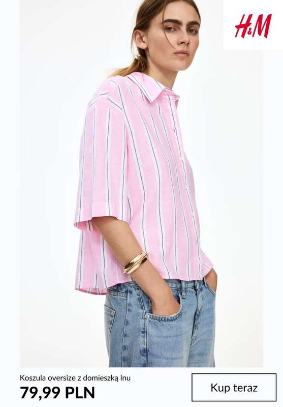 H&M - gazetka promocyjna Koszule damskie od wtorku 02.06  - strona 6
