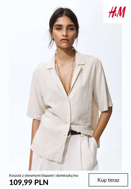 H&M - gazetka promocyjna Koszule damskie od wtorku 02.06  - strona 8
