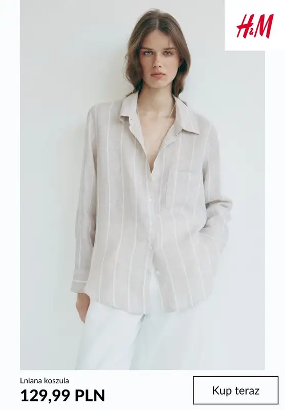 H&M - gazetka promocyjna Koszule damskie od wtorku 02.06  - strona 11