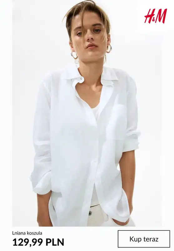 H&M - gazetka promocyjna Koszule damskie od wtorku 02.06  - strona 9